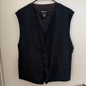 Claiborne Black Vest